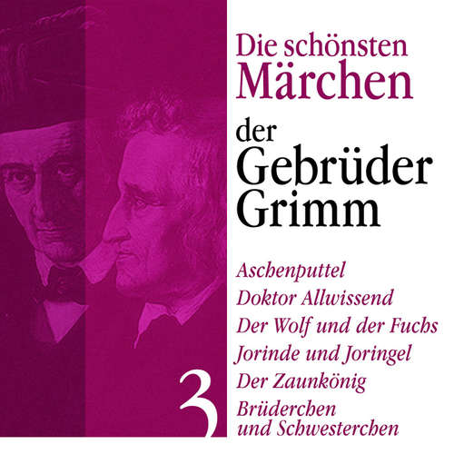 Hoerbuch Aschenputtel: Die schönsten Märchen der Gebrüder Grimm 3 - Gebrüder Grimm - Jürgen Fritsche