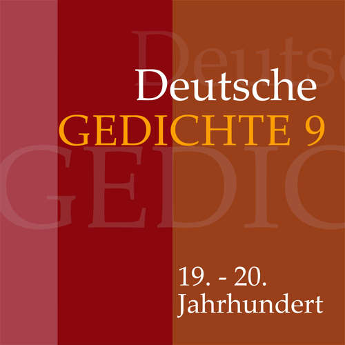 Hoerbuch Deutsche Gedichte 9: 19. - 20. Jahrhundert - Theodor Fontane - Jürgen Fritsche
