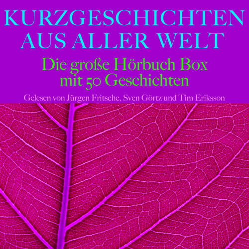 Hoerbuch Kurzgeschichten aus aller Welt - Edgar Allan Poe - Sven Görtz