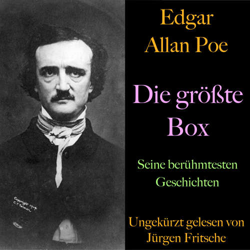 Hoerbuch Edgar Allan Poe: Die größte Box - Edgar Allan Poe - Jürgen Fritsche