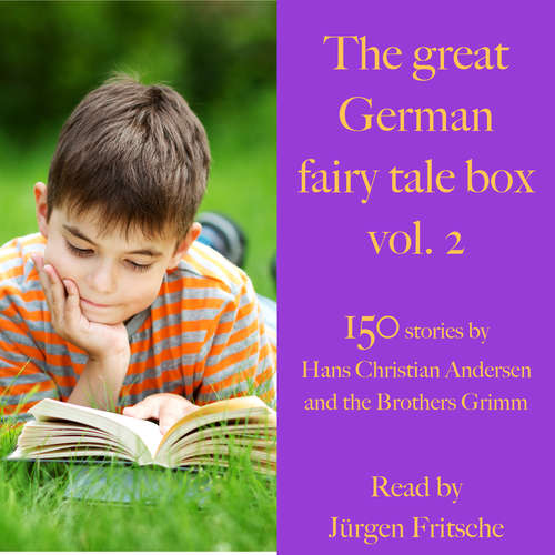 Hoerbuch The great German fairy tale box Vol. 2 - Hans Christian Andersen - Jürgen Fritsche