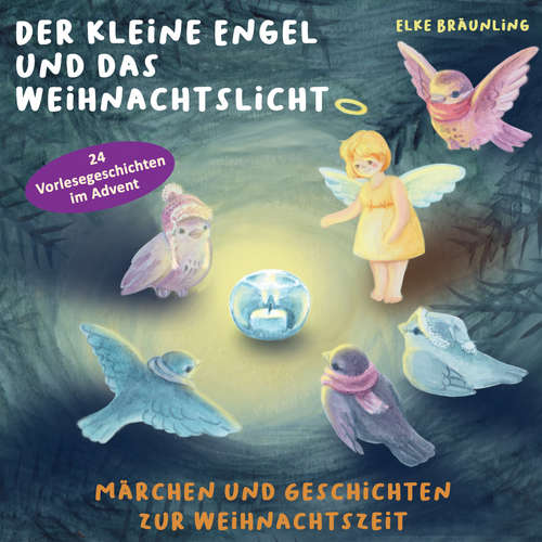 Hoerbuch Der kleine Engel und das Weihnachtslicht - 24 Vorlesegeschichten im Advent - Elke Bräunling - Laura Isabel Biastoch