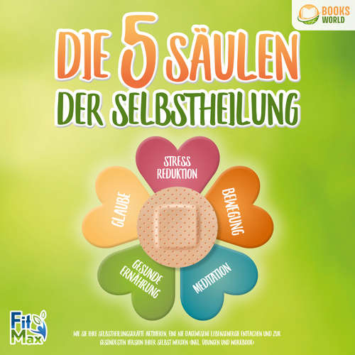 Hoerbuch Die 5 Säulen der Selbstheilung: Wie Sie Ihre Selbstheilungskräfte aktivieren, eine nie dagewesene Lebensenergie entfachen und zur gesündesten Version Ihrer selbst werden (inkl. Übungen und Workbook) - FitMax - Torben Sterner