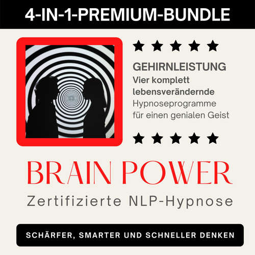 Hoerbuch 4-in-1-Hypnose-Bundle: GEHIRNLEISTUNG - Institut für Hypnosetherapie - Institut für Hypnosetherapie