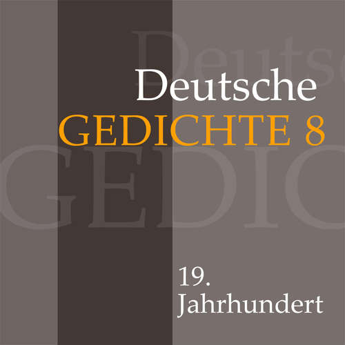 Hoerbuch Deutsche Gedichte 8: 19. Jahrhundert - Eduard Mörike - Fritsche,Jürgen