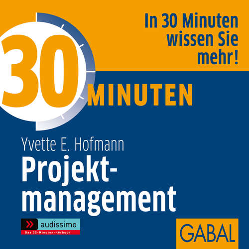 Hoerbuch 30 Minuten Projektmanagement - Yvette E. Hofmann - Sonngard Dressler