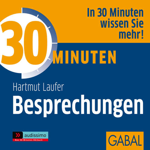 Hoerbuch 30 Minuten Besprechungen - Hartmut Laufer - Gilles Karolyi