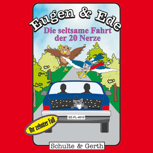 Hoerbuch 10: Die seltsame Fahrt der 20 Nerze - Olaf Franke - Martin Franz