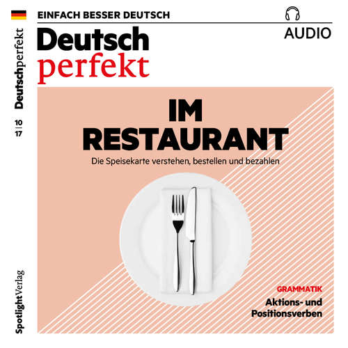 Hoerbuch Deutsch lernen Audio - Im Restaurant - Spotlight Verlag - Various Artists