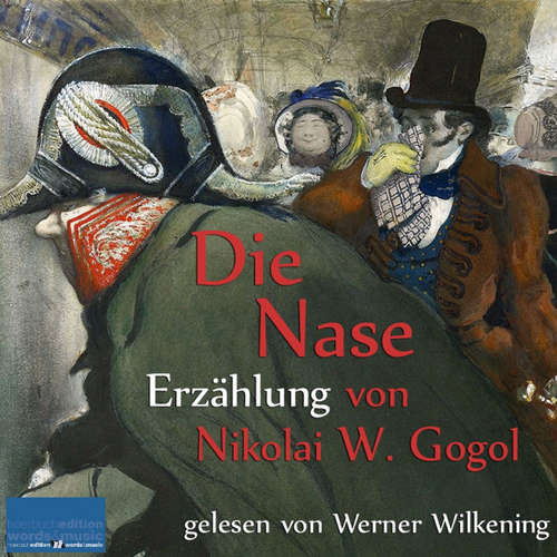 Hoerbuch Die Nase - Nikolai W. Gogol - Werner Wilkening