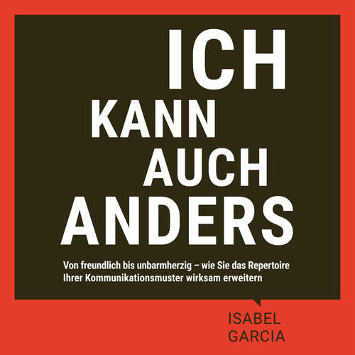 Hoerbuch Ich kann auch anders - Isabel García - Isabel García