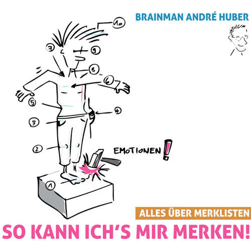 Hoerbuch So kann ich's mir merken! - Alles über Merklisten - André Huber - Brainman André Huber