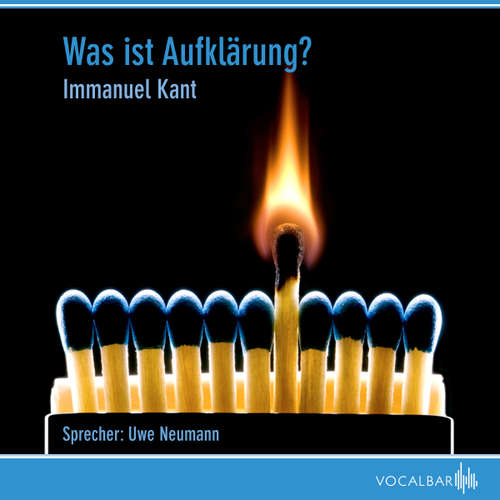 Hoerbuch Was ist Aufklärung - Immanuel Kant - Uwe Neumann