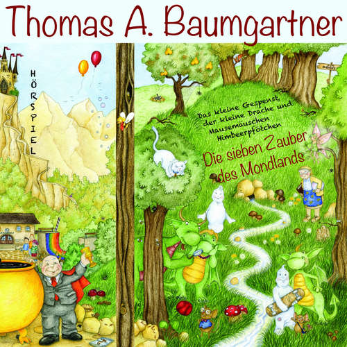 Hoerbuch Das kleine Gespenst, der kleine Drache und Mausemäuschen Himbeerpfötchen - Siri Anesini - Kaj Baumgartner