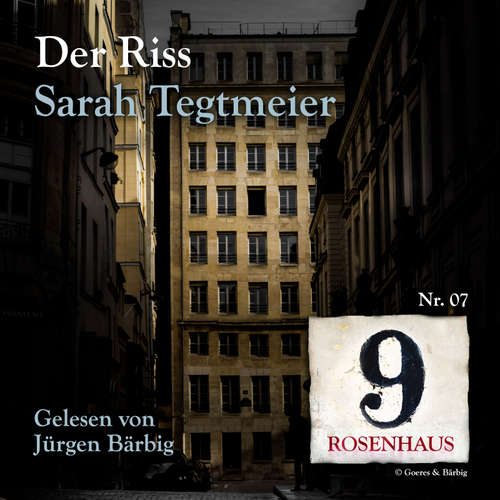 Hoerbuch Der Riss - Rosenhaus 9 - Nr.7 - Sarah Tegtmeier - Jürgen Bärbig