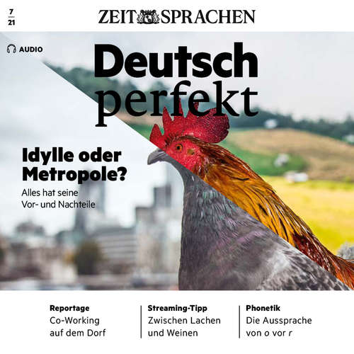 Hoerbuch Deutsch lernen Audio - Idylle oder Metropole? - Alia Begisheva - Katja Amberger