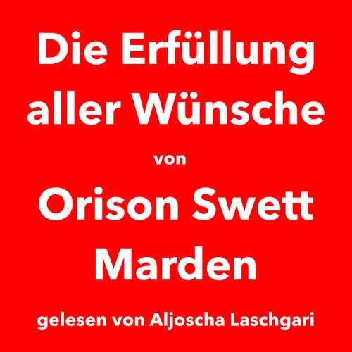 Hoerbuch Die Erfüllung aller Wünsche -  - Aljoscha Laschgari
