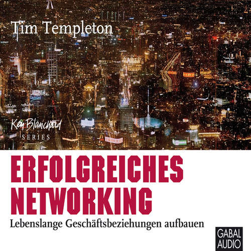 Hoerbuch Erfolgreiches Networking - Tim Templeton - Gisa Bergmann