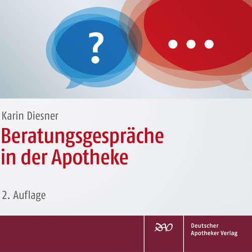 Hoerbuch Beratungsgespräche in der Apotheke - Karin Diesner - Karin Diesner