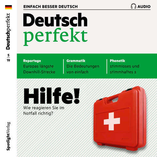Hoerbuch Deutsch lernen Audio - Hilfe! Wie reagieren Sie im Notfall richtig? - Spotlight Verlag - Various Artists