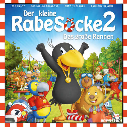Hoerbuch Der kleine Rabe Socke 2 - Das große Rennen - Hörspiel zum Film -  - Jan Delay