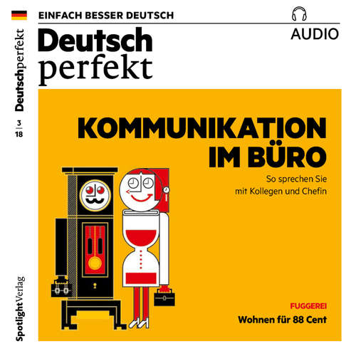Hoerbuch Deutsch lernen Audio - Kommunikation im Büro - Spotlight Verlag - Various Artists