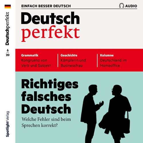 Hoerbuch Deutsch lernen Audio - Richtiges falsches Deutsch - Alia Begisheva - Katja Amberger