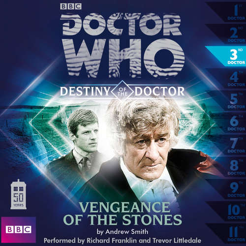 Audiobook Doctor Who - Destiny of the Doctor, Series 1, 3: Vengeance of the Stones - Andrew Smith - Richard Franklin