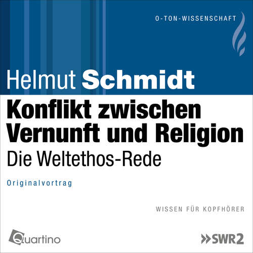 Hoerbuch Konflikt zwischen Vernunft und Religion - Helmut Schmidt - Helmut Schmidt