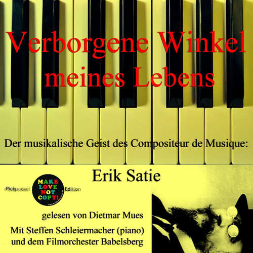 Hoerbuch Verborgene Winkel meines Lebens - Erik Satie - Dietmar Mues