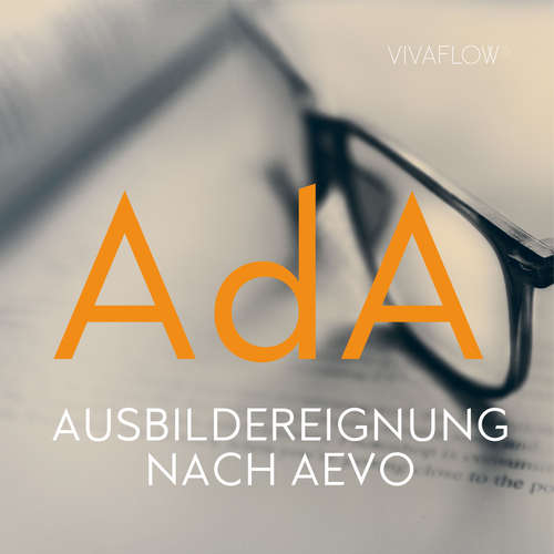 Hoerbuch AdA - Prüfungsvorbereitung zur Ausbildereignung nach AEVO - Ute Haß - David Lütgenhorst