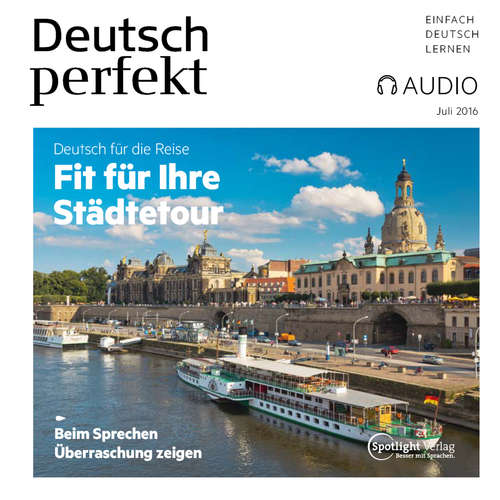 Hoerbuch Deutsch lernen Audio - Fit für Ihre Städtetour - Spotlight Verlag - Various Artists