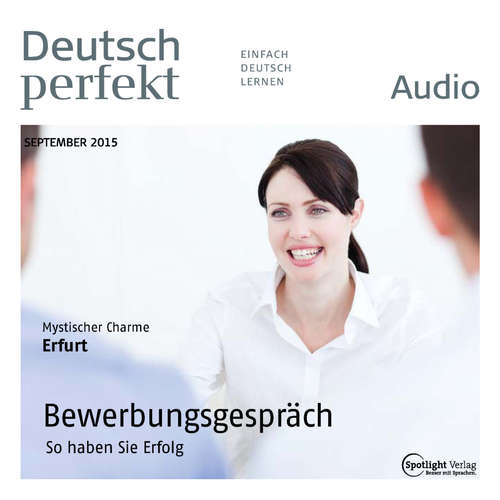 Hoerbuch Deutsch lernen Audio - Bewerbungsgespräch - Spotlight Verlag - Various Artists