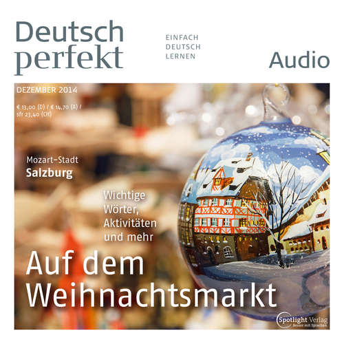 Hoerbuch Deutsch lernen Audio - Auf dem Weihnachtsmarkt - Spotlight Verlag - Various Artists