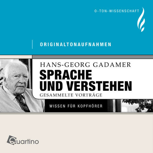 Hoerbuch Sprache und Verstehen - Hans-Georg Gadamer - Hans-Georg Gadamer