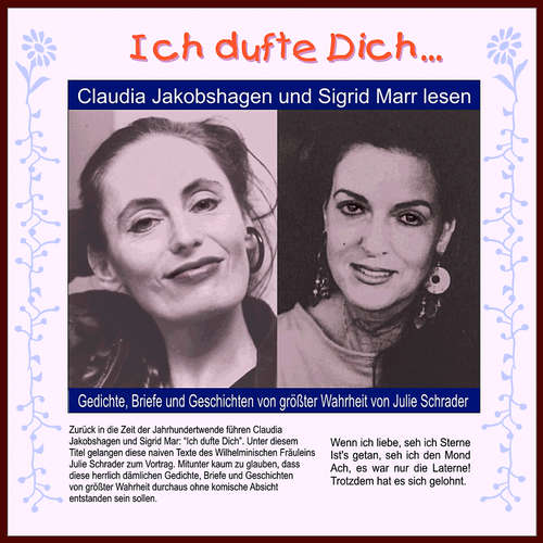 Hoerbuch " Ich dufte dich..." - Julie Schrader - Claudia Jakobshagen