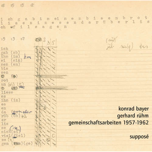 Hoerbuch Gemeinschaftsarbeiten 1957-1962 - Konrad Bayer - Gerhard Rühm