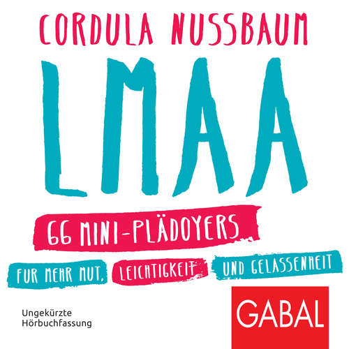 Hoerbuch LMAA - Cordula Nussbaum - Gabi Franke