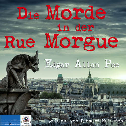 Hoerbuch Die Morde in der Rue Morgue - Edgar Allan Poe - Richard Heinrich