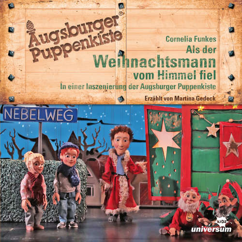Hoerbuch Augsburger Puppenkiste - Als der Weihnachtsmann vom Himmel fiel -  - Martina Gedeck