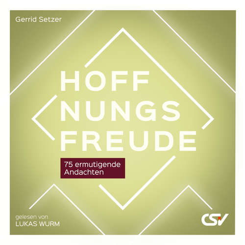 Hoerbuch Hoffnungsfreude - Gerrid Setzer - Lukas Wurm