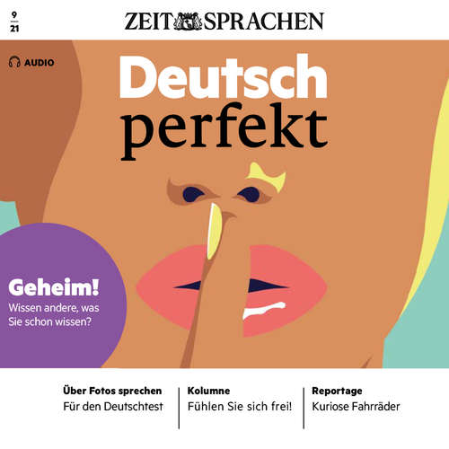 Hoerbuch Deutsch lernen Audio - Geheim! - Alia Begisheva - Katja Amberger