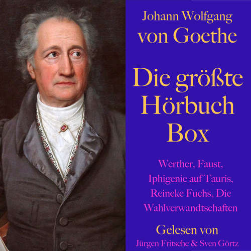 Hoerbuch Johann Wolfgang von Goethe: Die größte Hörbuch Box - Johann Wolfgang von Goethe - Jürgen Fritsche