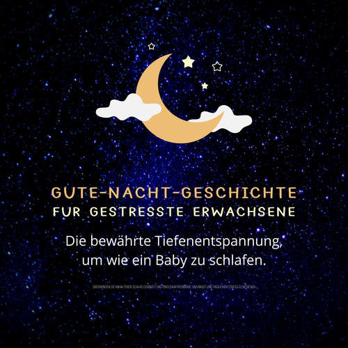 Hoerbuch Gute-Nacht-Geschichte für gestresste Erwachsene: Die bewährte Tiefenentspannung, um wie ein Baby zu schlafen - Institut für Burnout-Prävention - Institut für Burnout-Prävention