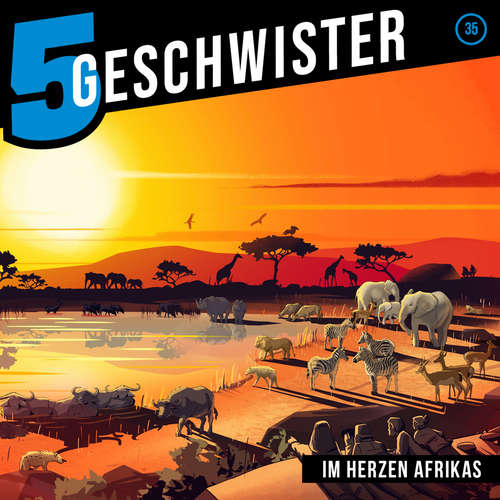 Hoerbuch 35: Im Herzen Afrikas - Tobias Schier - Tjorven Lauber