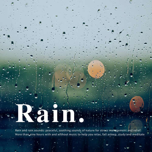 Audiobook Rain and rain sounds: peaceful, soothing sounds of nature for stress management and relief - Institute for Stress Reduction - Institute for Stress Reduction