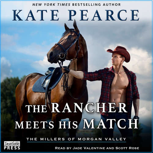 Audiobook The Rancher Meets His Match - The Millers of Morgan Valley, Book 4 - Kate Pearce - Jade Valentine