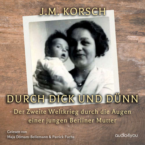 Hoerbuch Durch Dick und Dünn - Johanna Korsch - Maja Dörsam-Bellemann