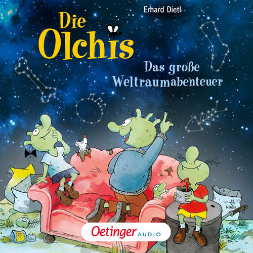 Hoerbuch Die Olchis. Das große Weltraumabenteuer - Erhard Dietl - Stefanie Heinzmann