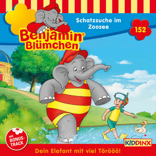Hoerbuch Benjamin Blümchen, Folge 152: Schatzsuche im Zoosee - Vincent Andreas - Jürgen Kluckert